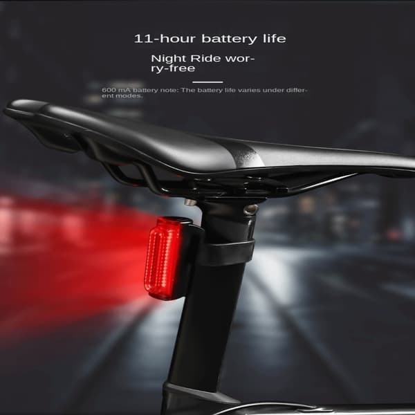 Cykelbakljus Ridning Bakljus Led Cykelljus Red