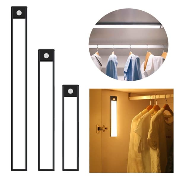 Mordely Skåp Ljus Rörelsesensor SVART 30CM Black 30cm