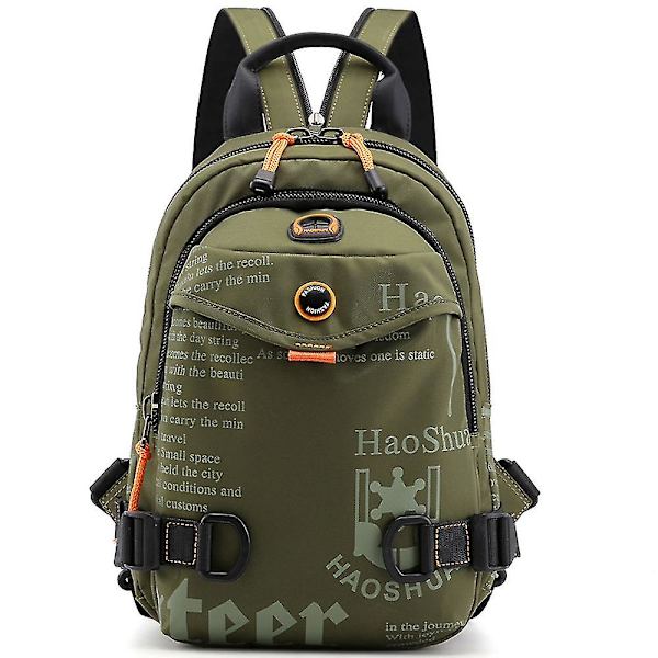 Mordely Outdoor Men's Waist Bag Sports Running Close-fitting Waist Bag ArmyGreen