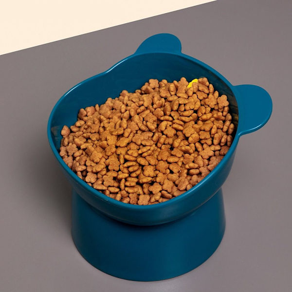 Mordely Pet Bowl High Feeding Bowl GRÖN Green