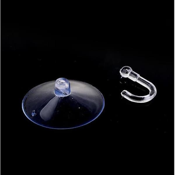 2023 Suction Cup With Hook 40 Pieces - Holder For Light Chain, Light Net Etc. - Light Chain Holder Suction Cup