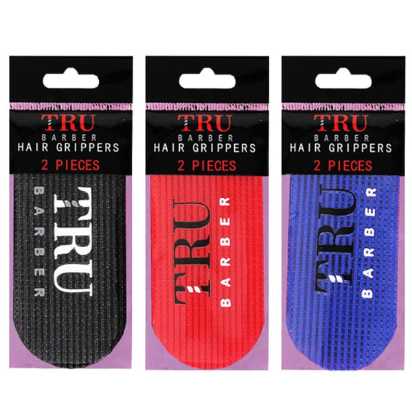 Mordely 2st Barber Hair Sticker Hair Gripper BLÅ Blue
