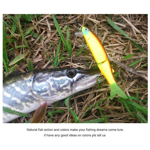 Mordely Multi Minnow Baits Fish Hooks C