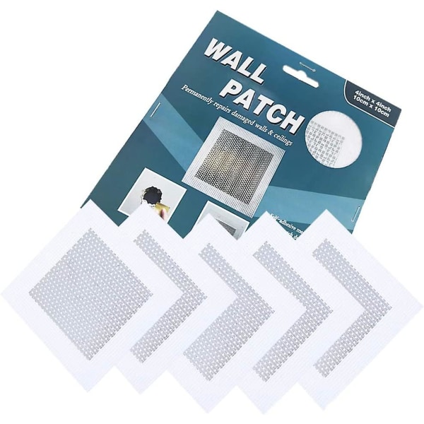 Mordely Drywall Repair Kit Patch Aluminum Self Adhesive Wall Hole Repair Kit Self Adhesive Fiberglass Patch Cover
