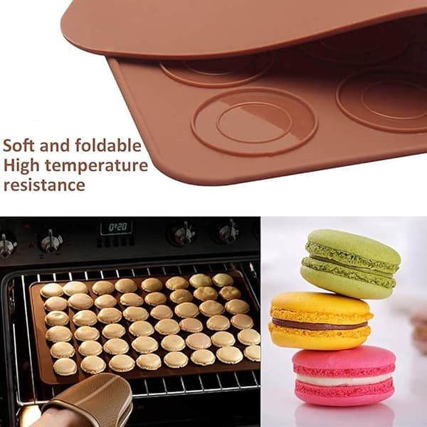 Macaron Silikon Mould Set
