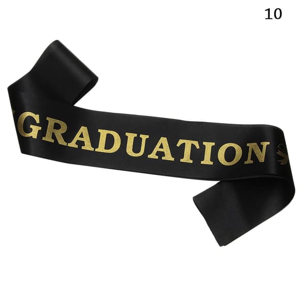 Mordely 2022 Graduation Sash Graduated Satin 10