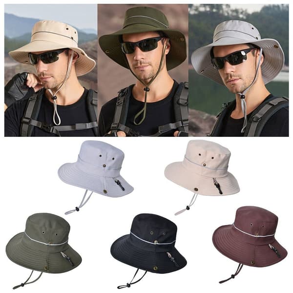 Mordely Boonie Hat Bucket Cap LJUSGRÅ Light Gray