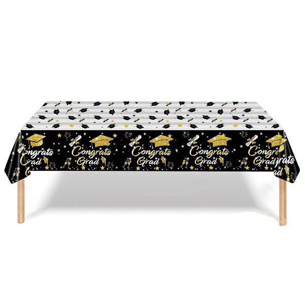 Mordely Bordsduk Cover Graduation Dekoration Party Supplies