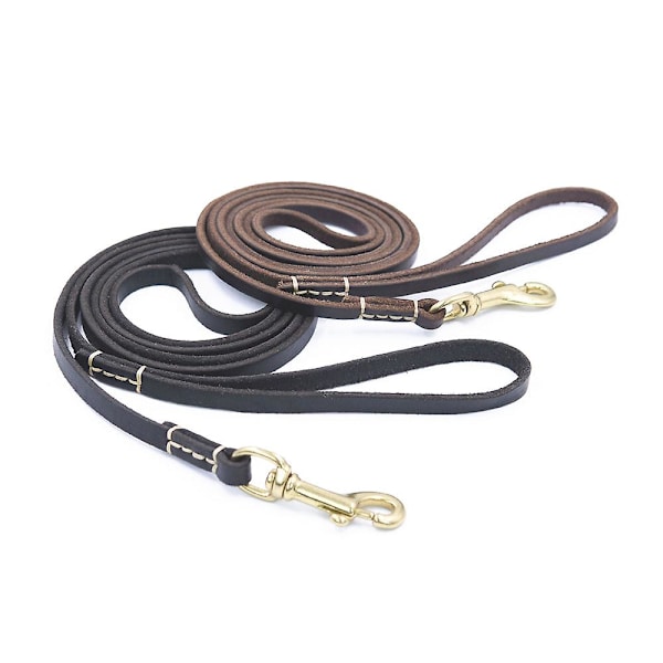 Mordely Leather Training Leash For Dogs