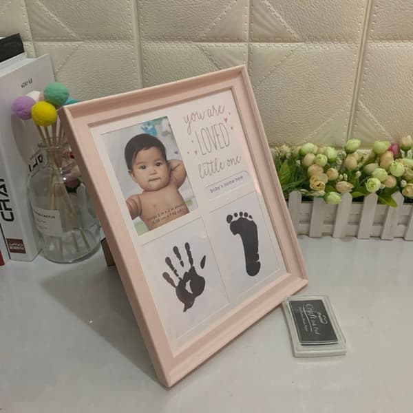 Mordely Presentram Hand- och print ROSA Pink