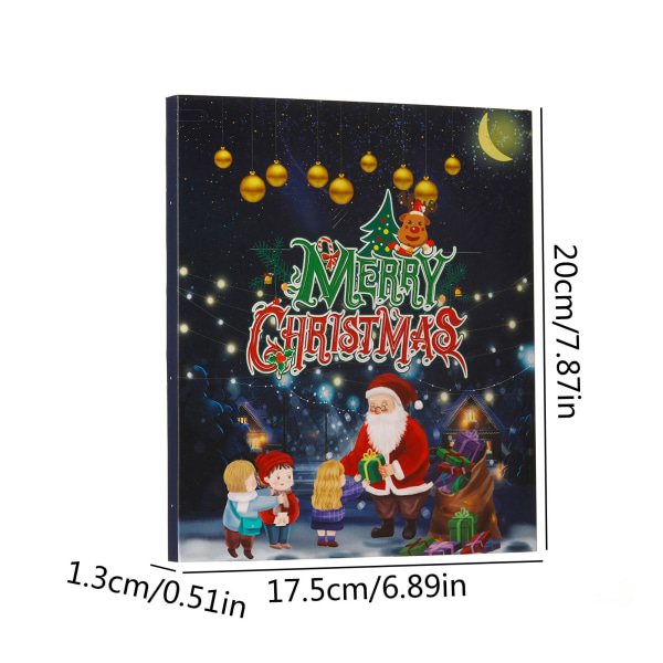 Mordely 24 Days of Christmas Countdown Advent Calendar Blind Box Toy 3