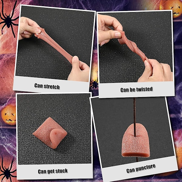 2023 Set Of 5 Realistic Fake Tongues Fake Tongue Prank Tongue Toys Magic Artificial Horror Tongue