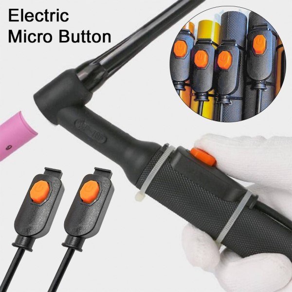 2/4/10 st Elektrisk mikroknapp TIG Switch Trigger 2ST 2pcs