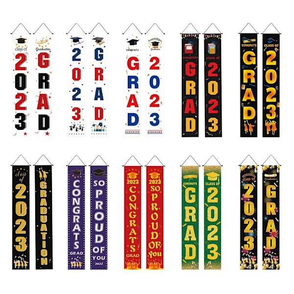 Mordely Graduation Season Flags Graduation Decoration 4