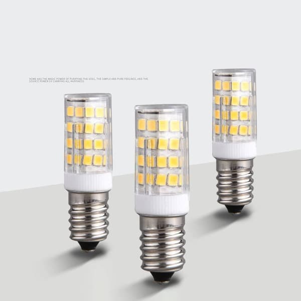 Kylskåpslampa LED-ljus Vit/Varmvit type38
