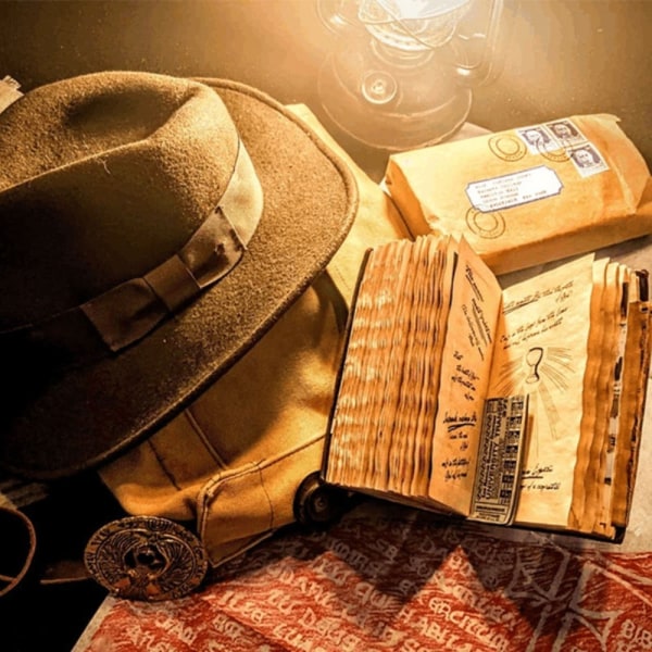 Mordely Indiana Jones Grail Diary Prop Replica Diary