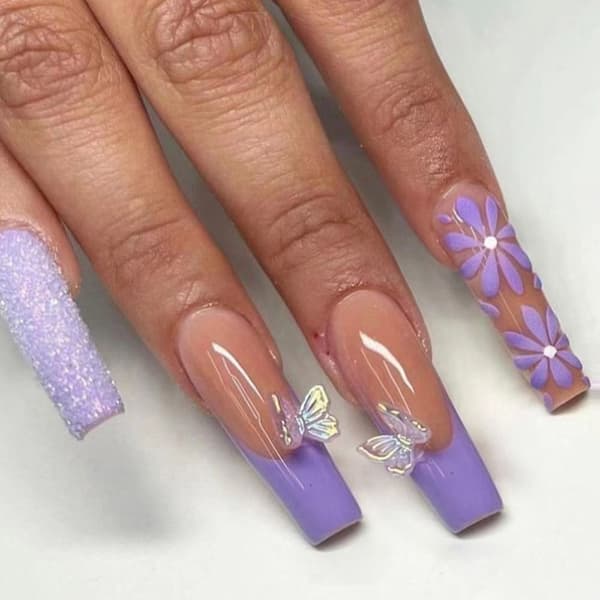 Mordely False Nails Fake Nails Nageltips Z790