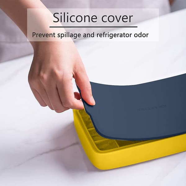 Mordely Ice Cube Tray Silicone Easy Release Flexible Trays Molds