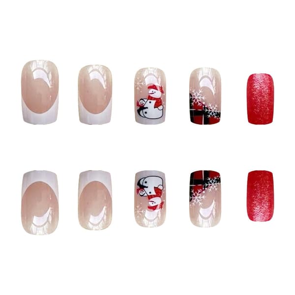 Mordely French Fake Nails False Nail W77