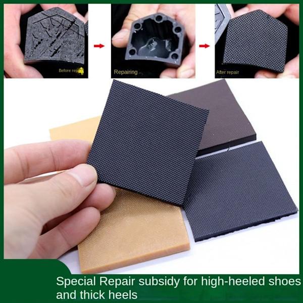 Mordely Skoreparation gummisulskydd GUL 60X60X3,5MM Yellow 60x60x3.5mm