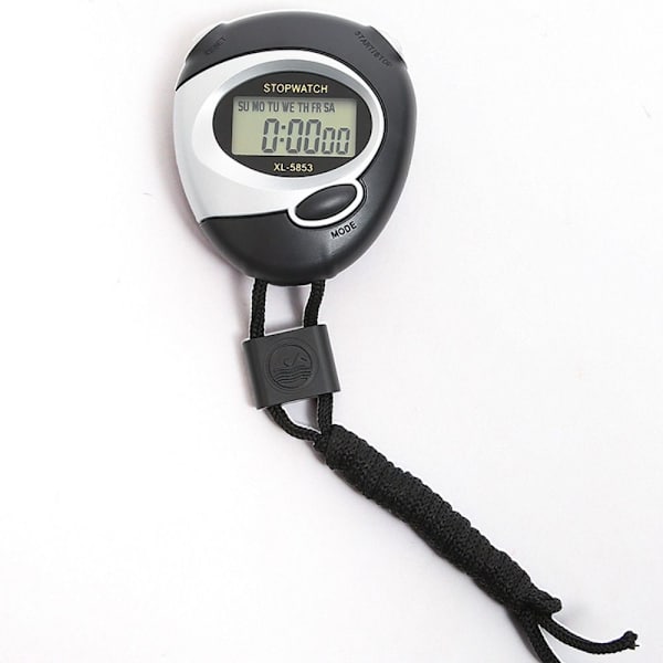 Mordely Sömnstoppur Klocka Timer Sportstoppur Black
