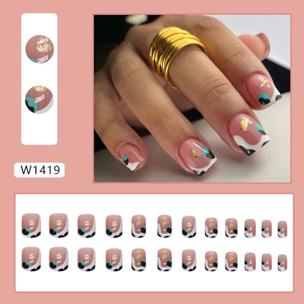 Mordely False Nails Fake Nails W1415