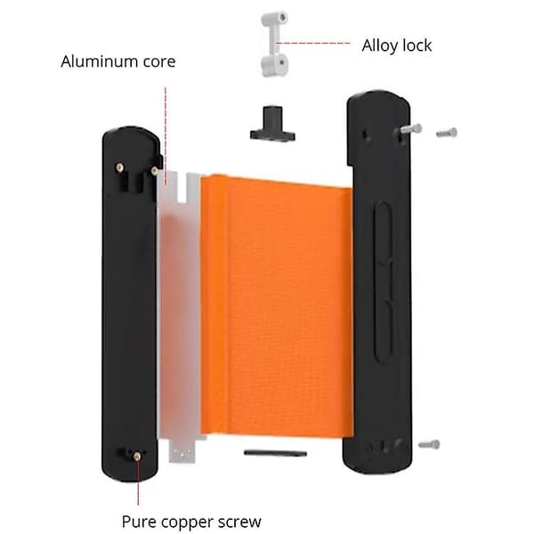 Mordely 6 Inch Widened Metal Contour Gauge Irregular Shape Taker With Lock