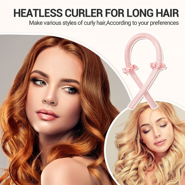 Mordely Heatless Curling Rod Pannband Lazy Curler Set 03