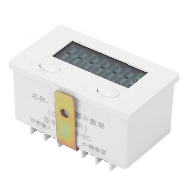 Electronic Digital Display 5-digit Counter Automatic Induction Counter Magnetic Induction Punch Counter - Counter + Nickel-plated Copper Sensor