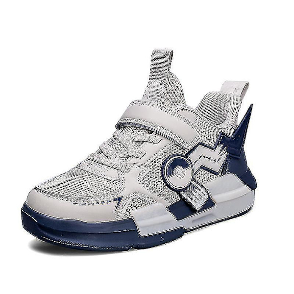 Mordely Childrens Shoes Cartoon Sneakers Running Shoes For Kids 700 Gray 37