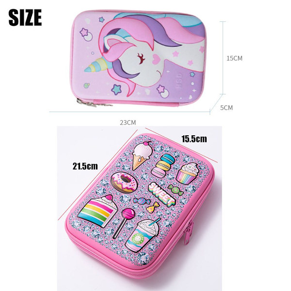 Mordely Unicorn Pennfodral Case STYLE3