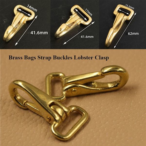 Mordely Axelrem Spänne Bälteslås Clip 41,6X14MM 41.6x14mm