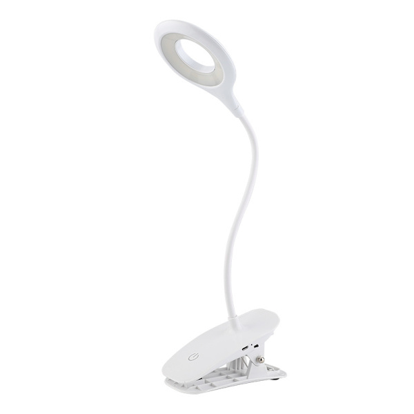2023 3W Led-lampa USB 360 Flexibel svanhals för lässtudie