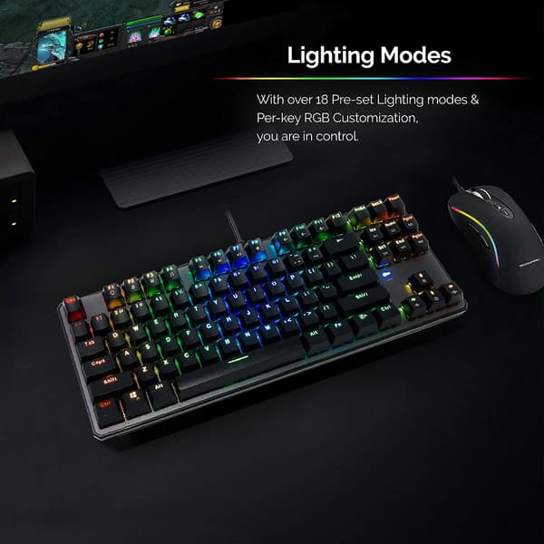 Mordely Tecware Phantom 87 Key Mekaniskt tangentbord