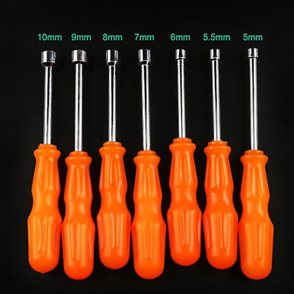 2023 7mm External Hexagon Socket Hand Wrench Driver