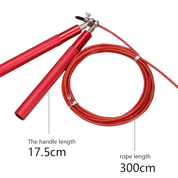 Mordely Speed Rope, snabb för crosstraining