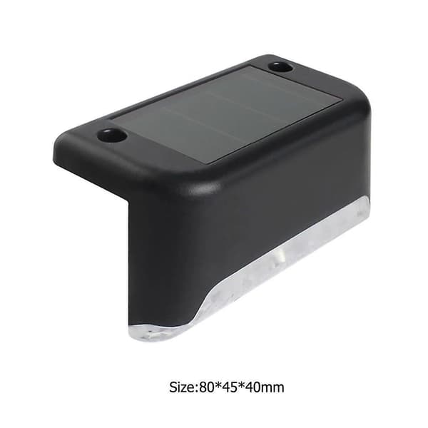 2023 4-pack Outdoor Solar Led Deck Lights