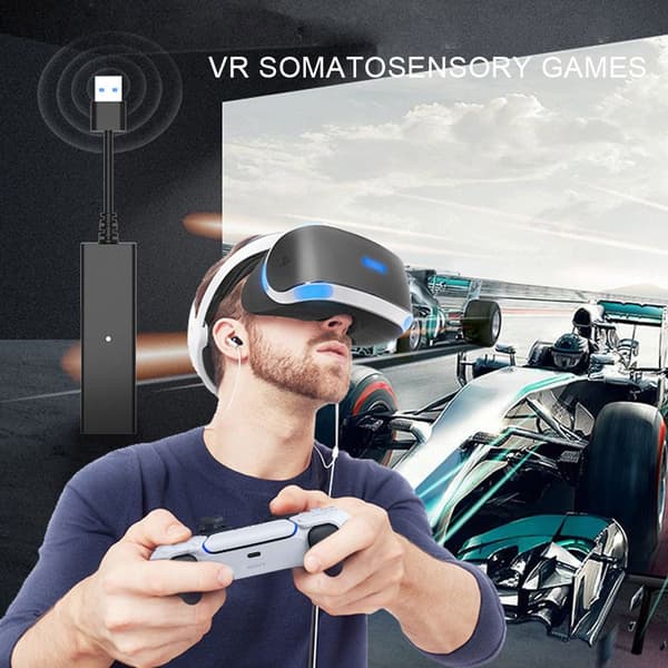 Mordely för Playstation 5 PS4 Kamera Adapter VR Converter Kabel
