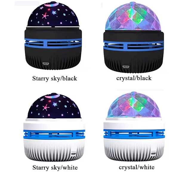 Mordely USB Magic Ball Star Project Lamp Atmosphere Light