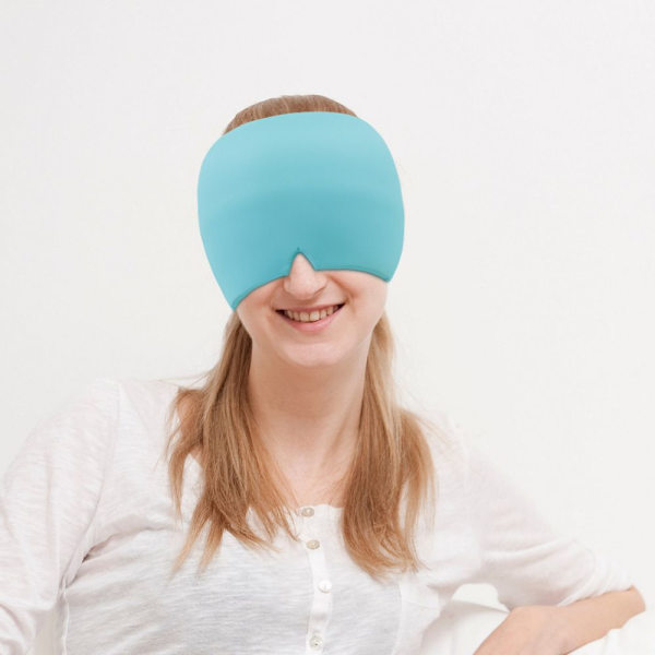 Mordely Huvudvärk Cap Ice Pack Hatt GRÅ grey