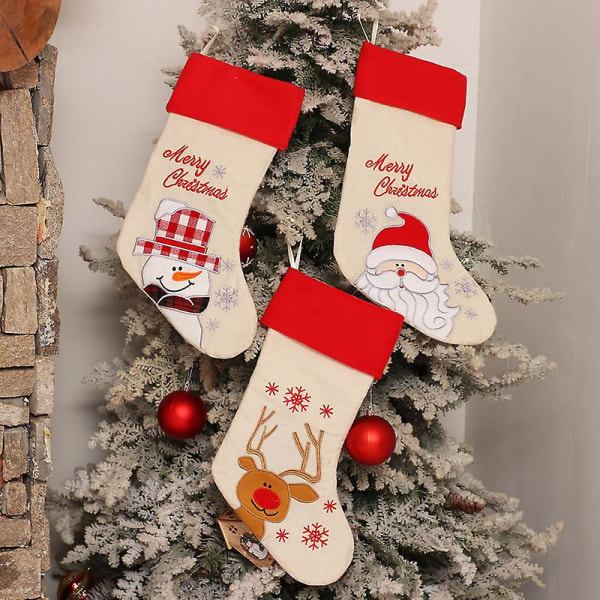 Julstrumpa, juldekoration Häng