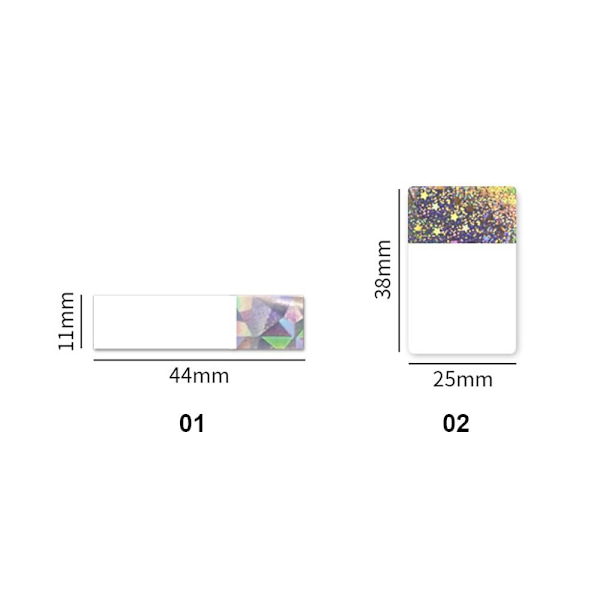 Mordely 160/400 ark Index Memo Pad Bokmärke 02-2BAG(160ARK) 02-2Bag(160Sheets)