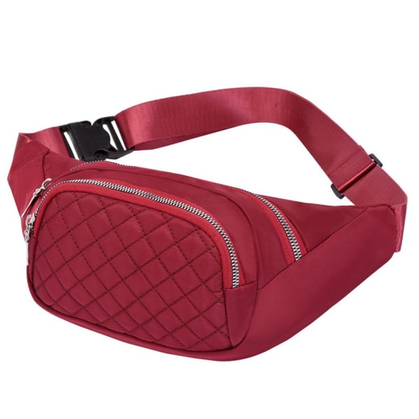 Mordely Crossbody Waist Bag Fanny Pack Rintalaukku WINE RED wine red