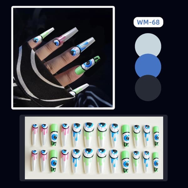 Ballerina False Nails Fake Nails WM-68