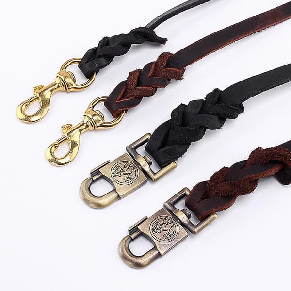 Leather Training Dog Leash
