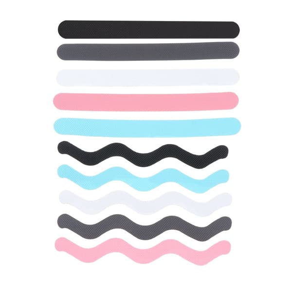 Mordely 24ST Anti-Slip Strips Bath Safety Strips BLÅ S-SHAPED blue S-shaped