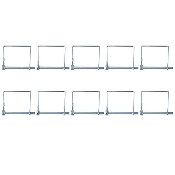 10 st Säkerhetskopplingsstift Axel Låsstift Snabbkoppling 1/4x2-3/4 1/4x2-3/410Pcs
