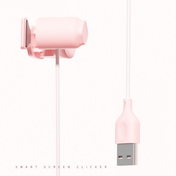 USB Auto Clicker Tapper Telefonskärm Auto Clicker PINK pink