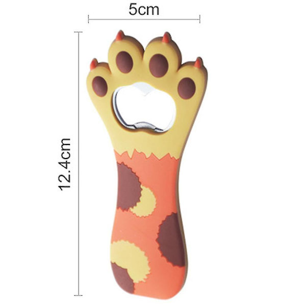 Mordely Cute Beer Bottle Opener Multifunctional Cat Claw Refrigerator