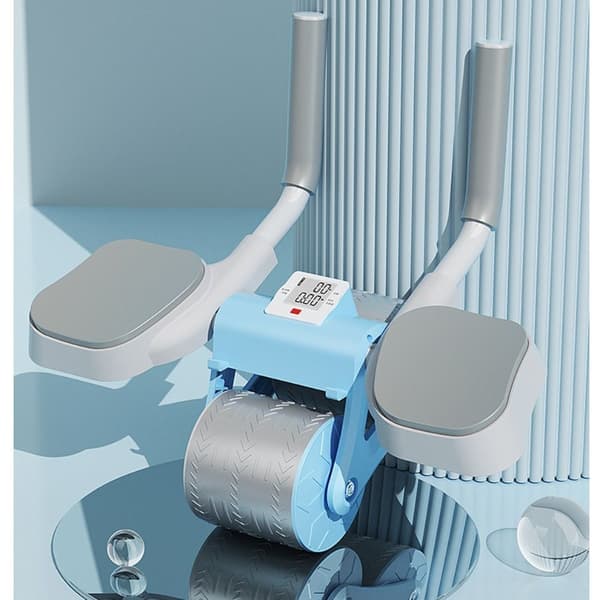 Mordely Abdominal Wheel Automatisk Rebound Abdominal Wheel BLÅ blue